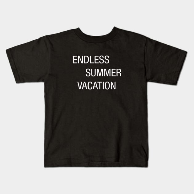 MC - Endless Summer Vacation Kids T-Shirt by mikevidalart